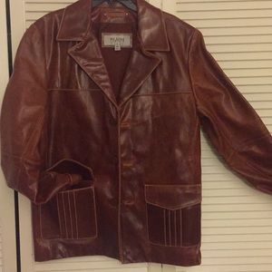 Wilson leather men’s lounge leather jacket